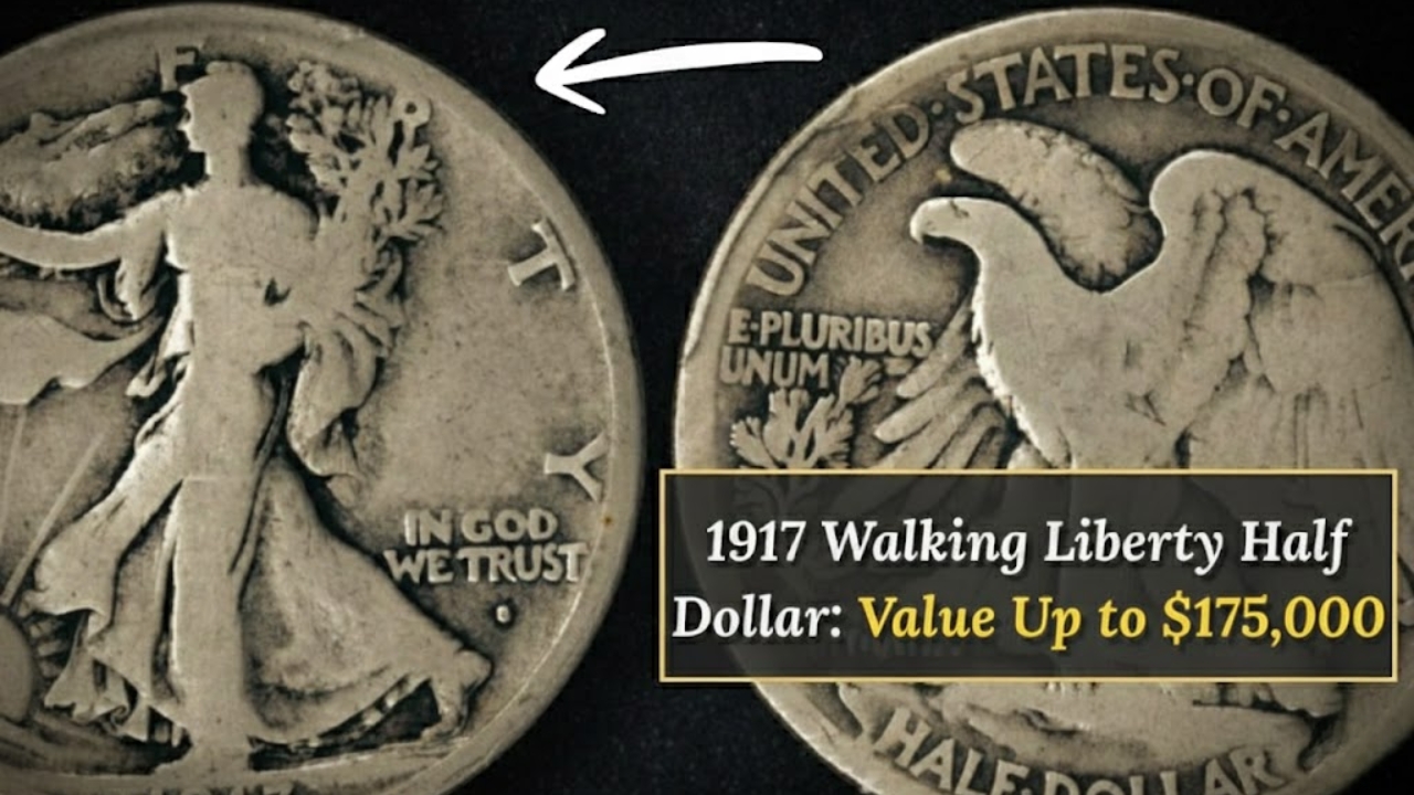 1917 Walking Liberty Half Dollar Value Guide – Rare Coin Worth Up to $175,000